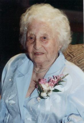 Berta Rosenberg at age 100 Berta Rosenberg at age 100