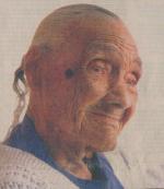Mrs. Estella Jones; picture taken in March 1998