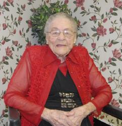 Gertrude Weaver, 112 Gertrude Weaver, 112