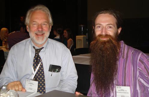 Steve Coles and Aubrey de Grey Steve Coles and Aubrey de Grey
