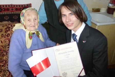 Aleksandra Dranka, 110 & Waclaw Jan Kroczek