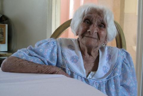 Antonia Gerena Rivera with Robert Young