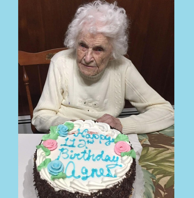 Agnes Lowe, 112