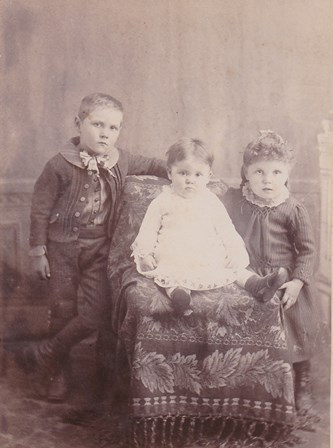 Anna Mueller, as a girl