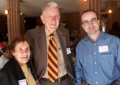 Betty and James Birren with Robert Young