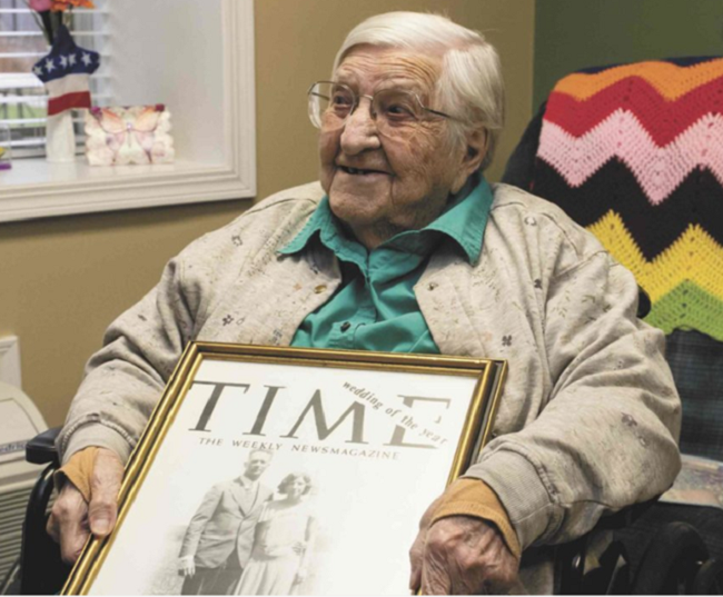 Bessie Hendricks, 110