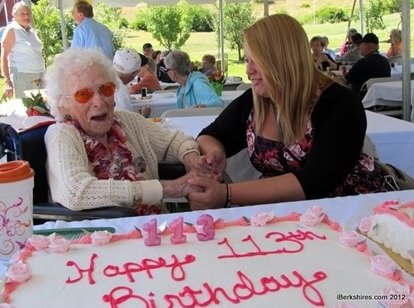 Bernice Madigan, 113