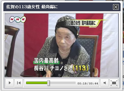 Chiyono Hasegawa,113