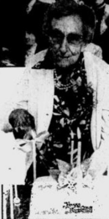 Caroline Mockridge, 110