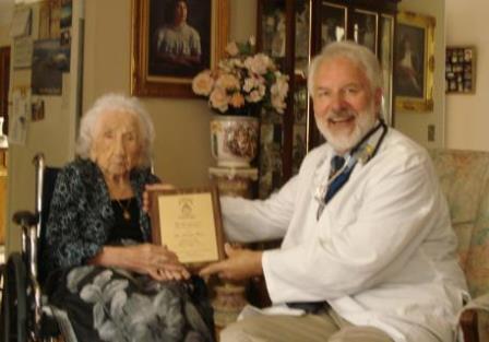 Soledad Mexia with Dr Coles