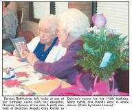 Mrs. Delvina Dahlheimer, age 112