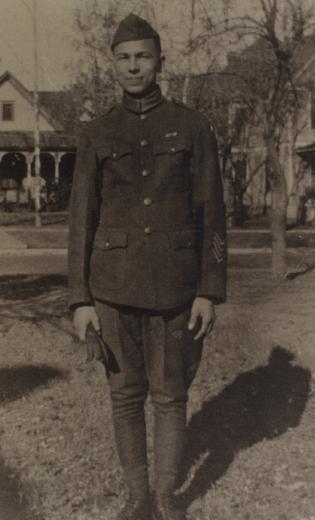 Frank Buckles, age 16 in Missouri