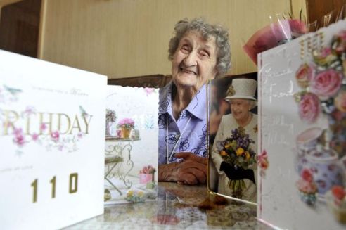 Florence Pittaway, 110