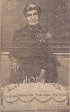 Fannie Thomas, 100