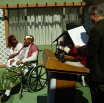 Mrs. Gertrude Baines, 112