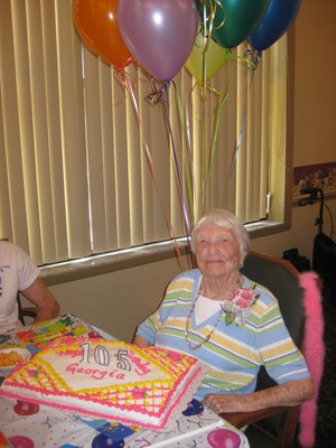 Georgia Chorpening, 105