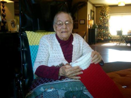 Gertrude Weaver, 113