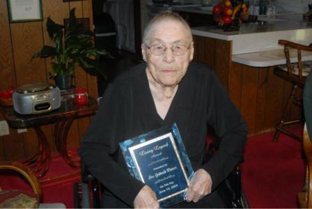 Gertrude Weaver in June 2009