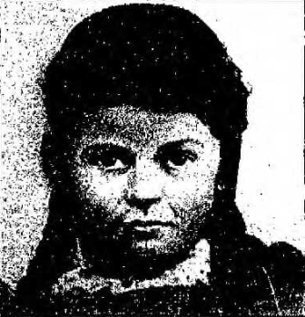 Inez Wormer, as a young girl