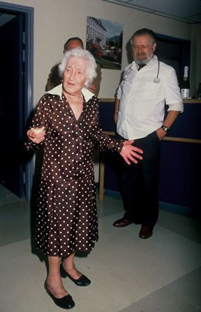 Jeanne Calment at age 113