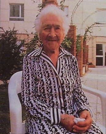 Jeanne Calment at age 116