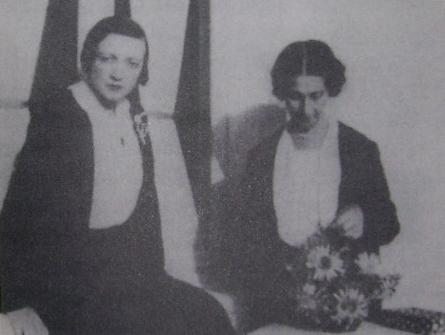 Jeanne Calment, in her 50s