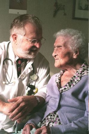 Jeanne Calment at age 119