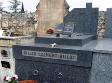 Jeanne Calment's tomb