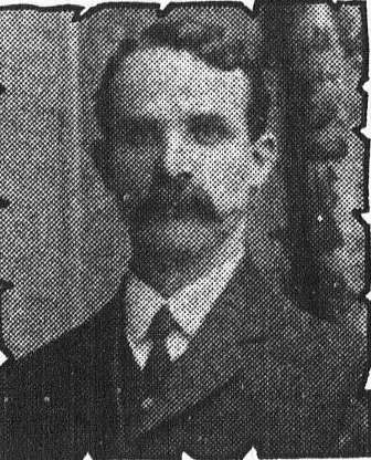 John Evans, in his 20s