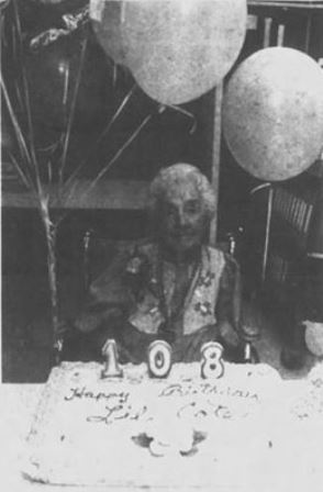 Lillie Cote, 108