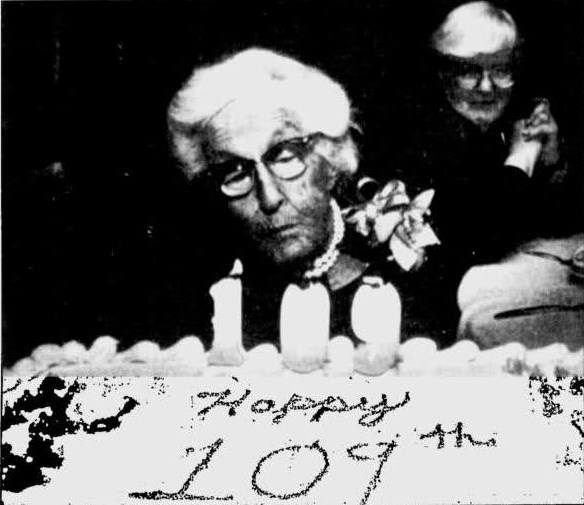 Laura Lord Scales, 109