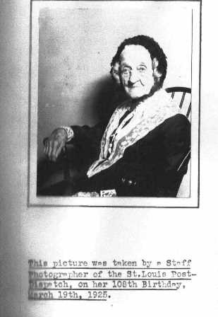 Miriam Banister, 108