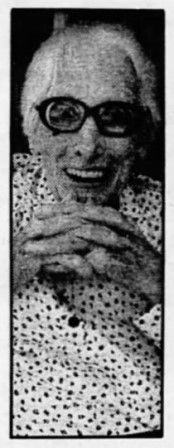 Mary Hurley, as an old woman