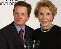 Michael J. Fox & Nancy Reagan