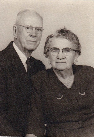 Myrtle Kaywood, with her husband