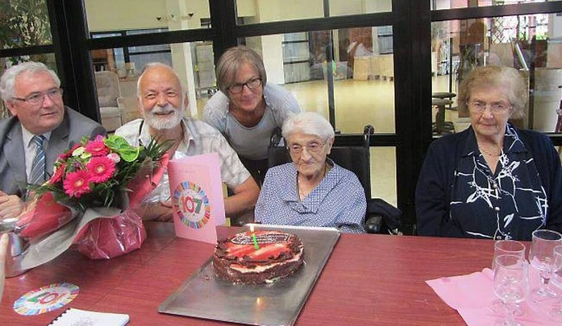 Marie-Louise Berthelot, 107