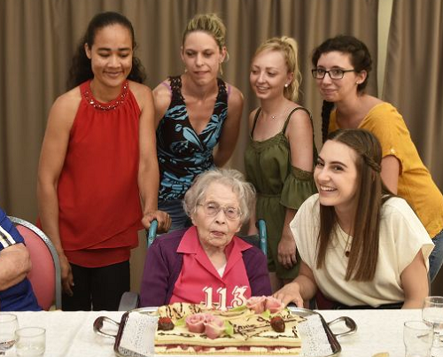 Marie-Louise Taterode, 113