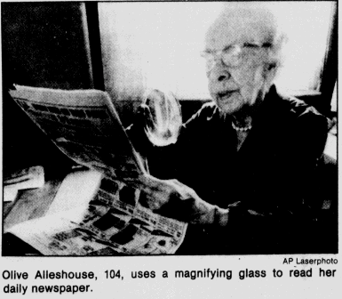 Olive Alleshouse, 104