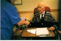 Mr. Olav Hovatn at age 110