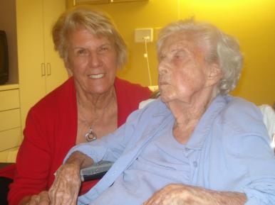 Edie Harrison and Ruby Clawson, 111
