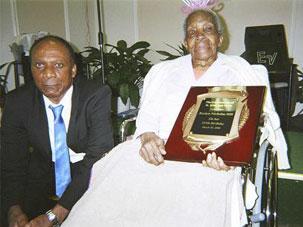 Rosalind Hill at age 107