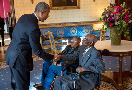 Richard Overton, 107