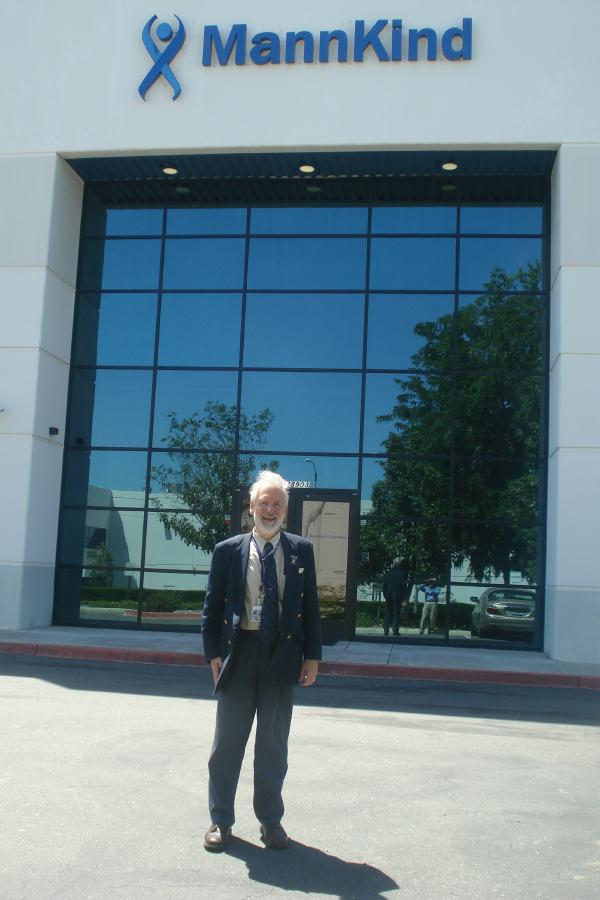 Dr. Coles at Mannkind Labs