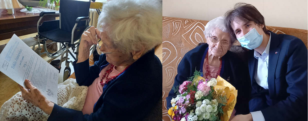 Tekla Juniewicz, 115