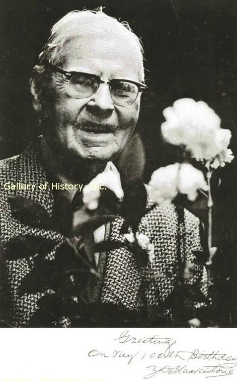 Zacharia D. Blackistone, 100