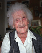 Madame Jean-Louise Calment at age 122